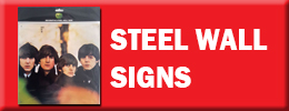Steel Wall Signs Official Licensed