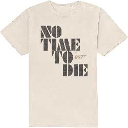 James Bond 007 Unisex T-Shirt: No Time to Die