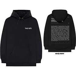 The 1975 Unisex Pullover Hoodie: ABIIOR Welcome Welcome Version 2. (Back Print)