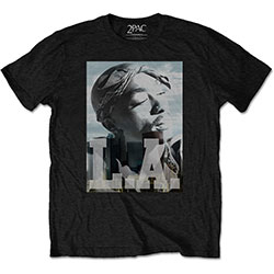 Tupac Unisex T-Shirt: LA Skyline