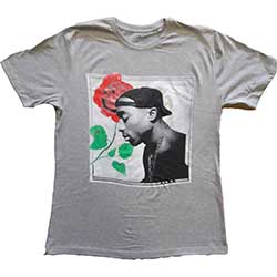 Tupac Unisex T-Shirt: Rose