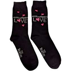 The Beatles Unisex Ankle Socks: All You Need Is Love (UK Size 7 - 11)