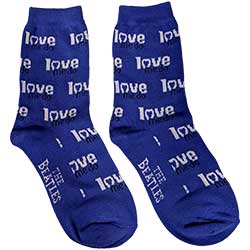 The Beatles Ladies Ankle Socks: Love Me Do (UK Size 4 - 7)