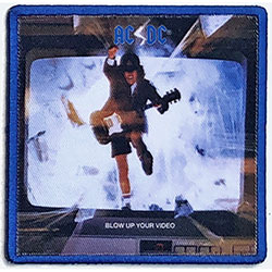 AC/DC Standard Printed Patch: Blow Up Your Video