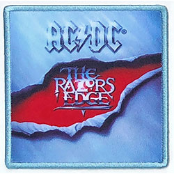 AC/DC Standard Printed Patch: The Razors Edge