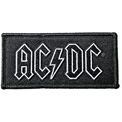 AC/DC Standard Woven Patch: Logo