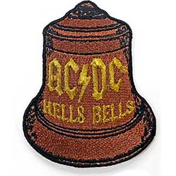 AC/DC Standard Woven Patch: Hells Bells