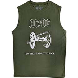 AC/DC Unisex Tank T-Shirt: About To Rock