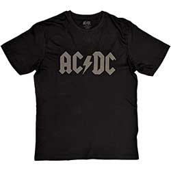 AC/DC Unisex Hi-Build T-Shirt: Logo