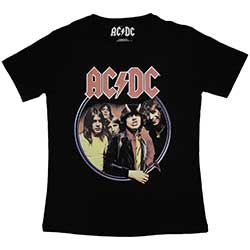 AC/DC Ladies T-Shirt: Highway To Hell Circle