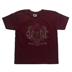 AC/DC Kids T-Shirt: Black Ice