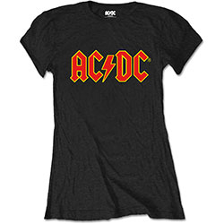AC/DC Ladies T-Shirt: Logo (Retail Pack)