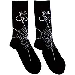 Alice Cooper Unisex Ankle Socks: Web (UK Size 7 - 11)