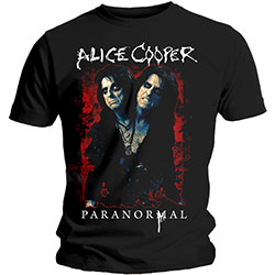Alice Cooper Unisex T-Shirt: Paranormal Splatter