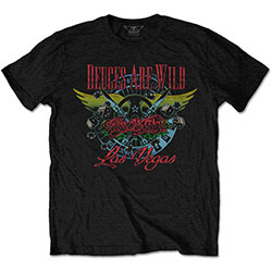 Aerosmith Unisex T-Shirt: Deuces Are Wild, Vegas