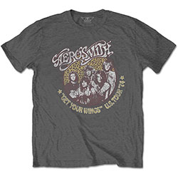 Aerosmith Unisex T-Shirt: Cheetah Print