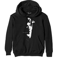 Amy Winehouse Unisex Pullover Hoodie: Scarf Portrait