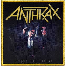 Anthrax Standard Printed Patch: Among The Living