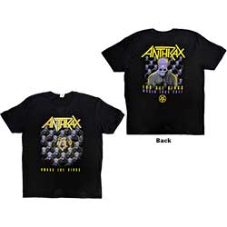 Anthrax Unisex T-Shirt: Among The Kings (Back Print) 
