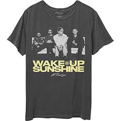 All Time Low Unisex T-Shirt: Faded Wake Up Sunshine