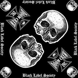 Black Label Society Unisex Bandana: Doom Crew