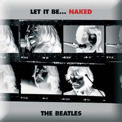 The Beatles Pin Badge: Let It Be Naked Album
