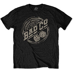 Bad Company Unisex T-Shirt: Straight Shooter Roundel