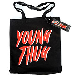 Young Thug Cotton Tote Bag: Logo