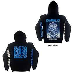 Baroness Unisex Pullover Hoodie: Broken Halo (Back Print, Ex-Tour) (Small)