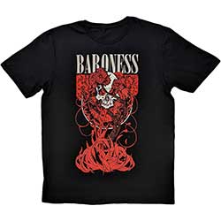 Baroness Unisex T-Shirt: Fleur Skull