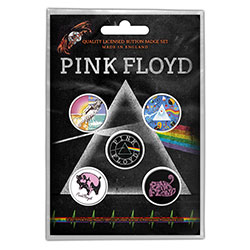 Pink Floyd Button Badge Pack: Prism