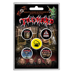 Tankard Button Badge Pack: One Foot in the Grave