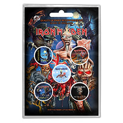 Iron Maiden Button Badge Pack: Later Albums