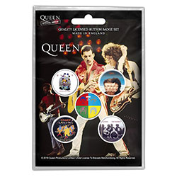 Queen Button Badge Pack: Later Albums