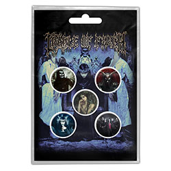 Cradle Of Filth Button Badge Pack: Cryptoriana