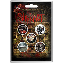 Slipknot Button Badge Pack: Albums