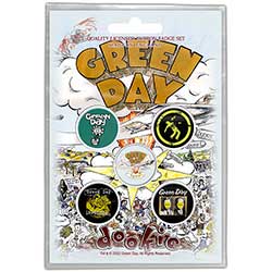 Green Day Button Badge Pack: Dookie