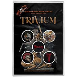 Trivium Button Badge Pack: In The Court Of The Dragon