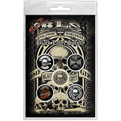 Black Label Society Button Badge Pack: Worldwide