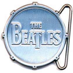 The Beatles Belt Buckle: All Metal Drum