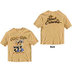 The Black Crowes Unisex T-Shirt: Crowe Mafia (Back Print)