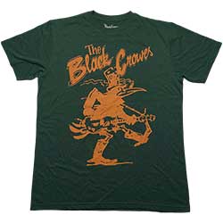 The Black Crowes Unisex T-Shirt: Crowe Guitar