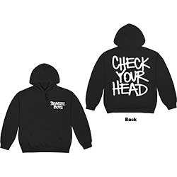 The Beastie Boys Unisex Pullover Hoodie: Check Your Head (Back Print)