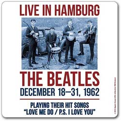 The Beatles Single Cork Coaster: 1962 Hamburg
