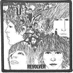 The Beatles Standard Printed Patch: Revolver Album Cover