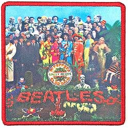 The Beatles Standard Printed Patch: Sgt. Pepper's…. Album Cover