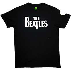 The Beatles Unisex T-Shirt: Drop T Logo (Applique)