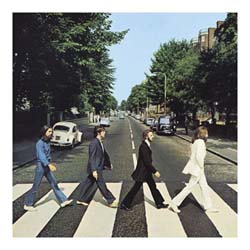 The Beatles Greetings Card: Abbey Road