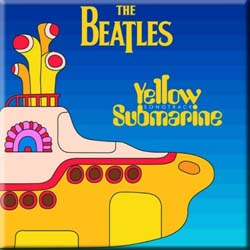 The Beatles Fridge Magnet: Yellow Submarine Songtrack