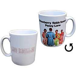 The Beatles Unboxed Mug: Strawberry Fields/Penny Lane Pepper Band